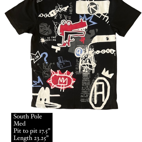Kids south pole “basquiat” style art - Picture 2 of 2